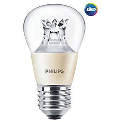 Foto van Philips led kogellamp e27 6-40w helder 2200-2700k dimtone 470lm