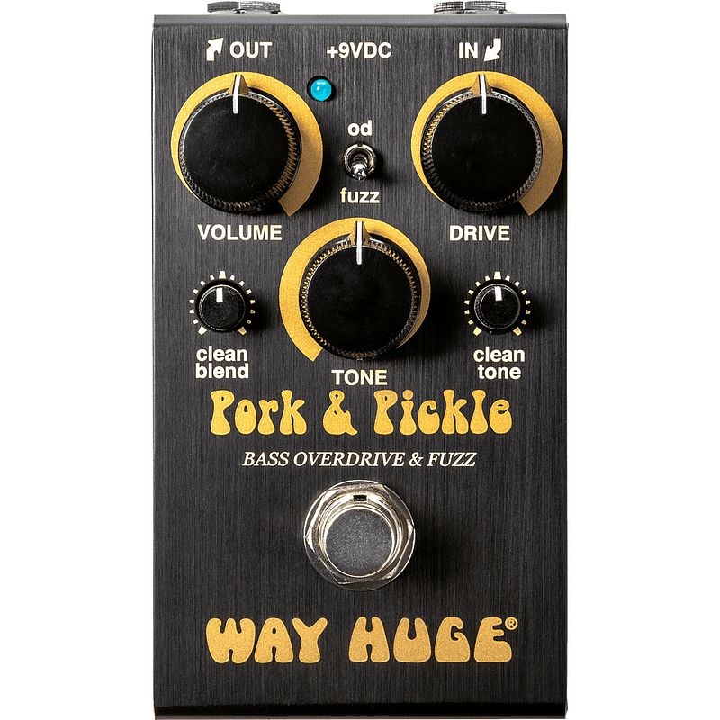 Foto van Way huge wm91 smalls pork & pickle overdrive & fuzz effectpedaal