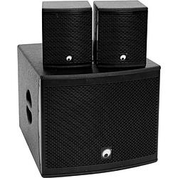 Foto van Omnitronic molly-12a actieve pa-luidsprekerset incl. subwoofer, bluetooth