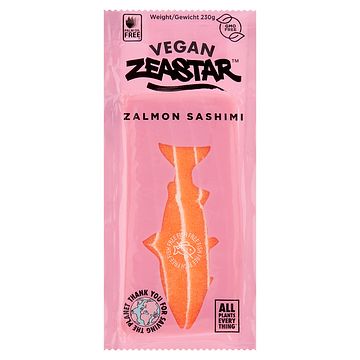 Foto van Vegan zeastar zalmon sashimi 230g bij jumbo
