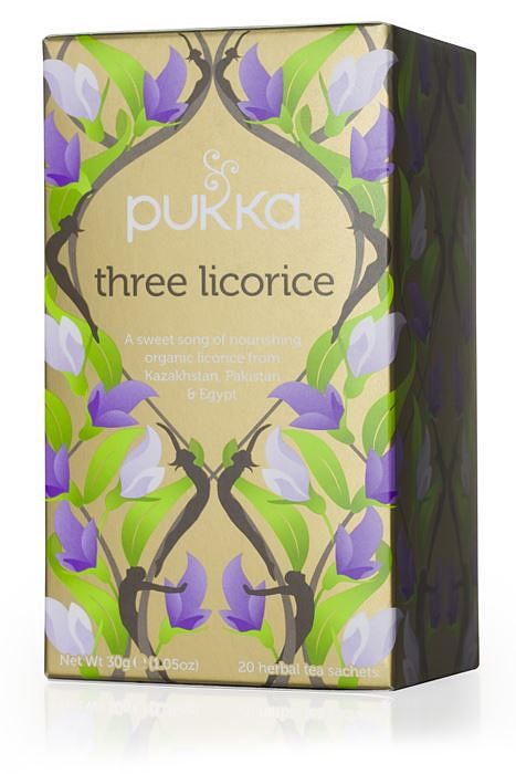 Foto van Pukka three licorice thee