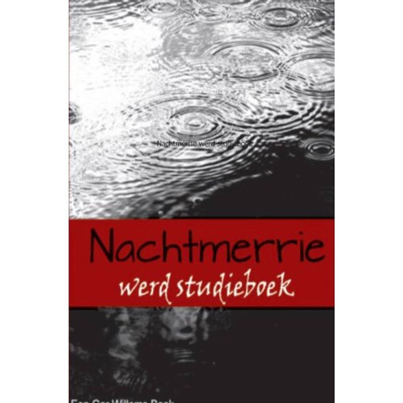 Foto van Nachtmerrie werd studieboek