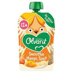 Foto van Olvarit knijpfruit smoothie mango spelt 12+ maanden 100g bij jumbo