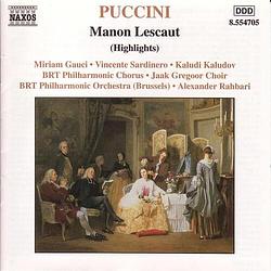 Foto van Puccini: manon lescaut (highlights) - cd (0636943470527)