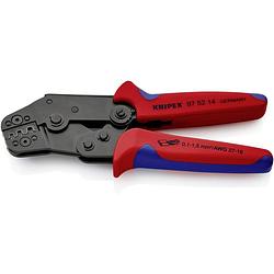 Foto van Knipex 97 52 14 krimptang ongeïsoleerde, open connectoren 0.10 tot 1.5 mm²