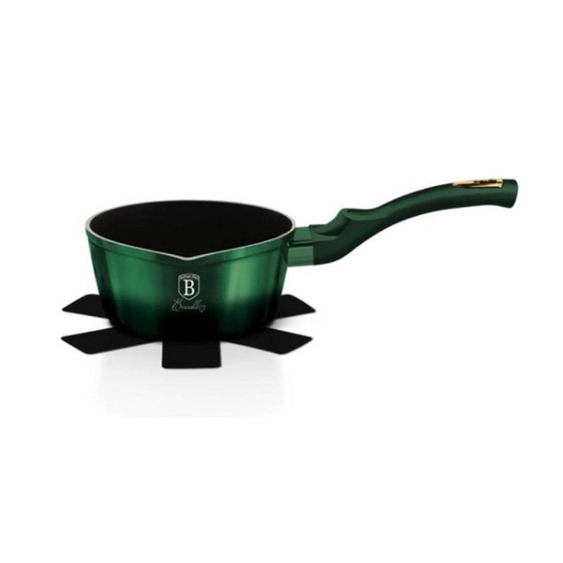 Foto van Berlinger haus 6055 - metallic green-black line - steelpan - 1.2 liter