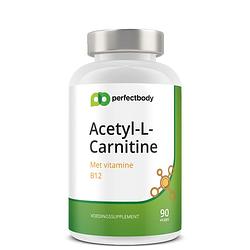 Foto van Perfectbody l-carnitine capsules - 30 capsules