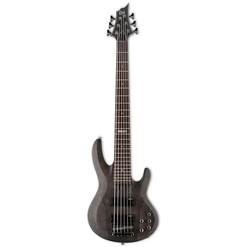 Foto van Esp ltd b-206sm see thru black satin