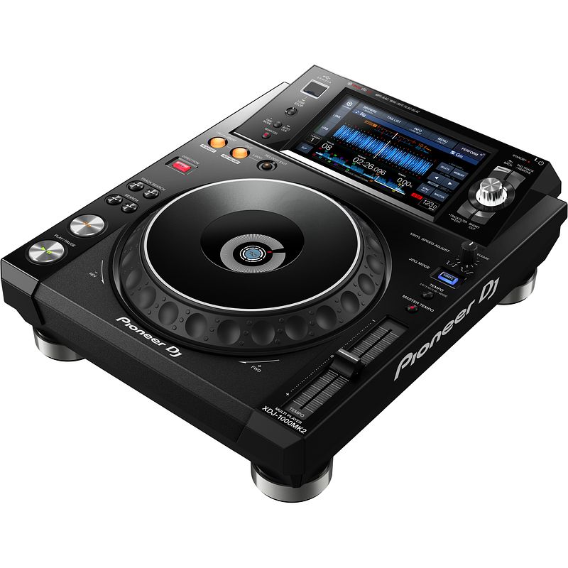 Foto van Pioneer dj xdj-1000mk2 tabletop mediaspeler