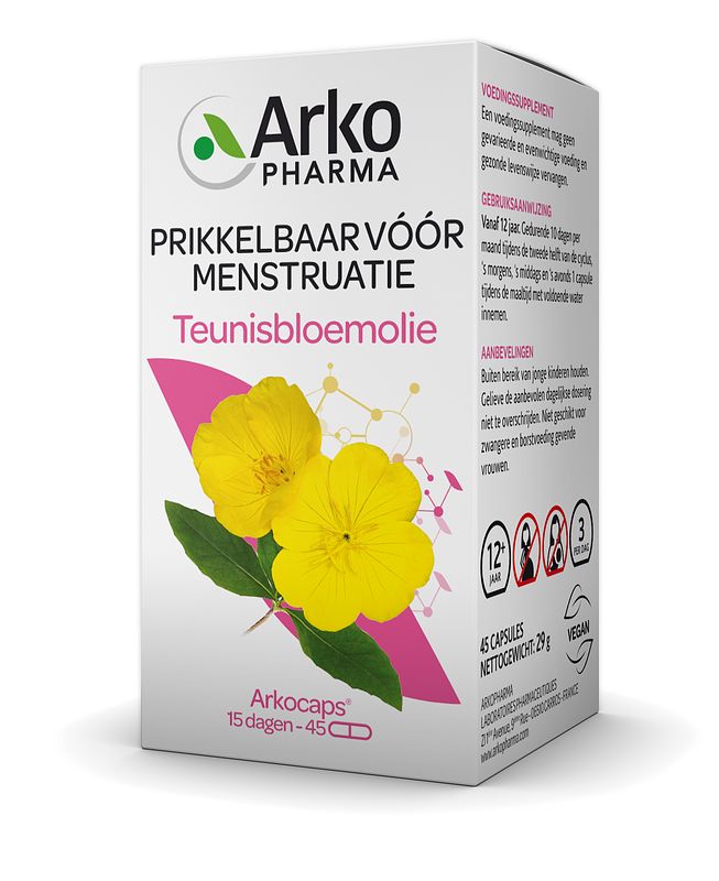 Foto van Arkocaps teunisbloemolie capsules 45st