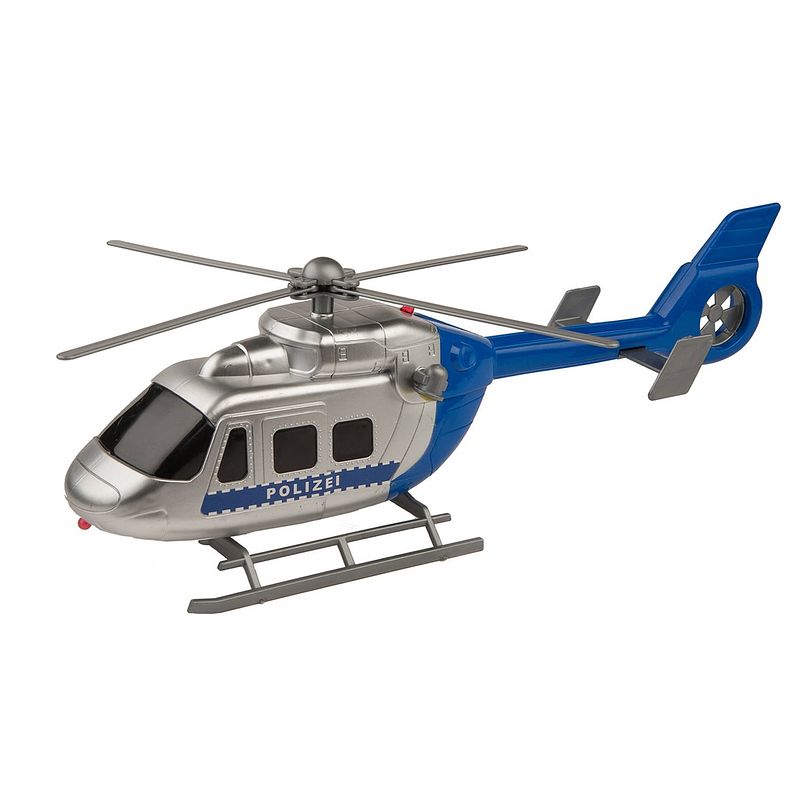 Foto van Happy people politiehelikopter met licht en geluid 30 cm blauw