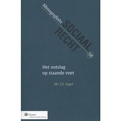 Foto van Het ontslag op staande voet - monografie