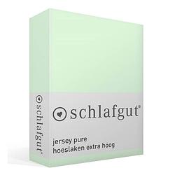 Foto van Schlafgut jersey pure hoeslaken extra hoog