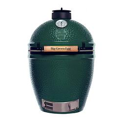 Foto van Big green egg large met integgrated nest en handler en hoes