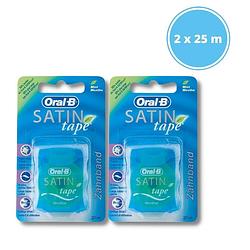 Foto van Oral-b flosdraad - 25 meter - mint - 2 stuks