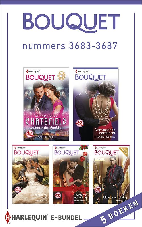 Foto van Bouquet e-bundel nummers 3683-3687 (5-in-1) - helen brooks - ebook (9789402515879)