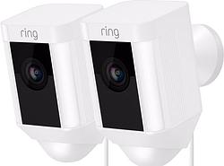 Foto van Ring spotlight cam wired wit duo-pack