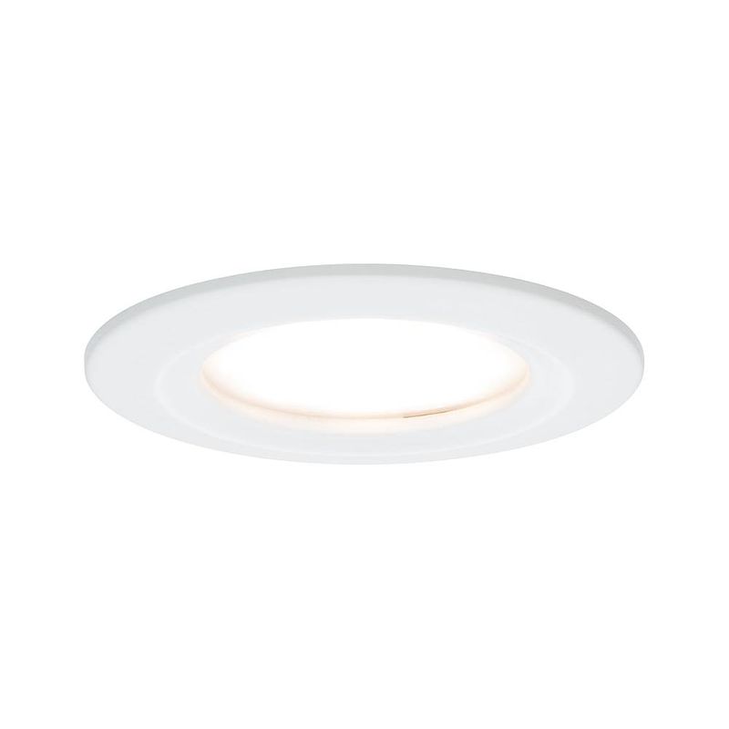 Foto van Paulmann nova inbouwlamp voor badkamer led led 6 w ip44 wit (mat)