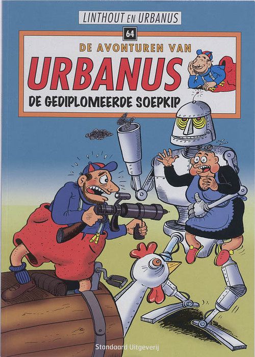 Foto van Urbanus 64 - de gediplomeerde soepkip - linthout, urbanus - paperback (9789002201516)