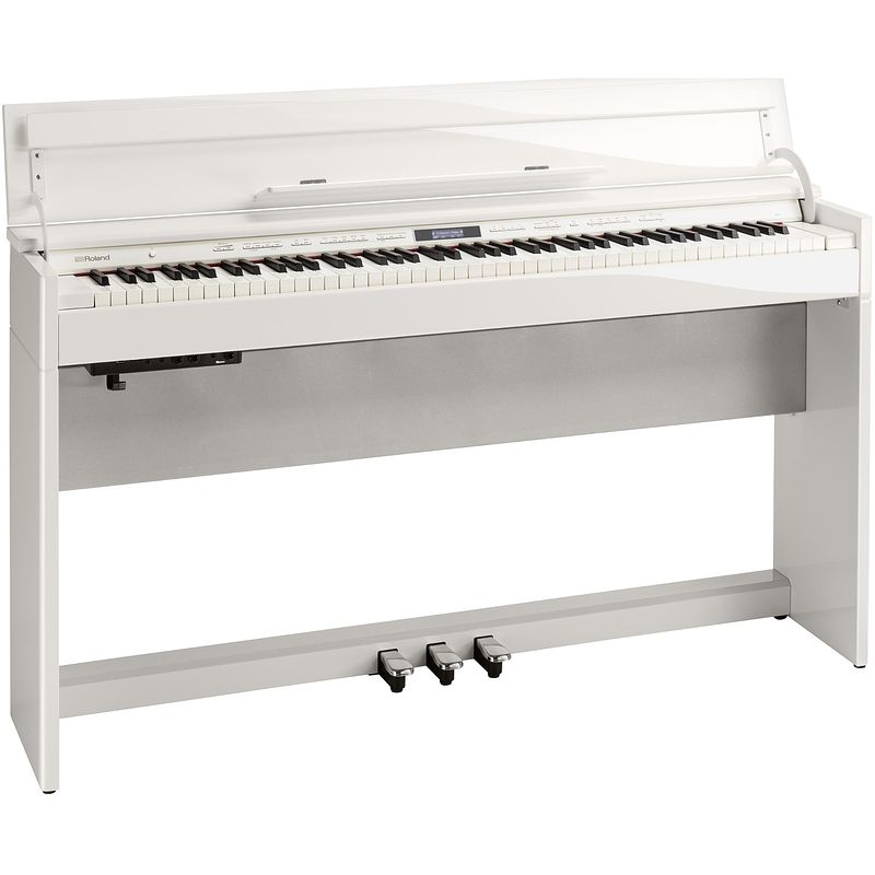 Foto van Roland dp603-pw digitale piano elegant polished white