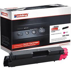 Foto van Edding toner vervangt kyocera tk-580m compatibel magenta 2800 bladzijden edd-5030