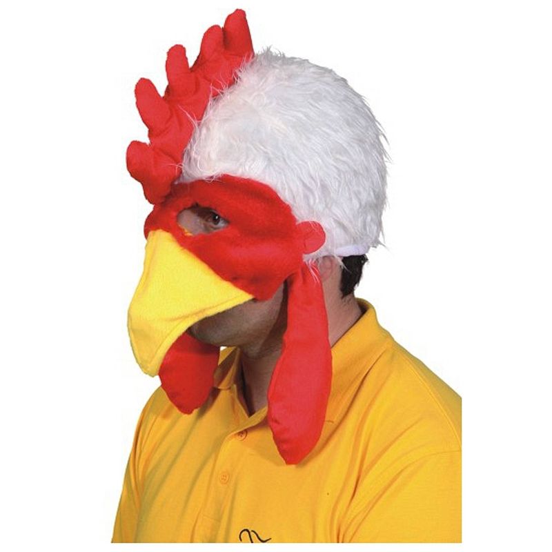 Foto van Hanen masker voor volwassenen - verkleedmaskers