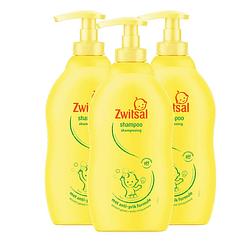 Foto van Zwitsal - shampoo - 3 x 400 ml - voordeelpack