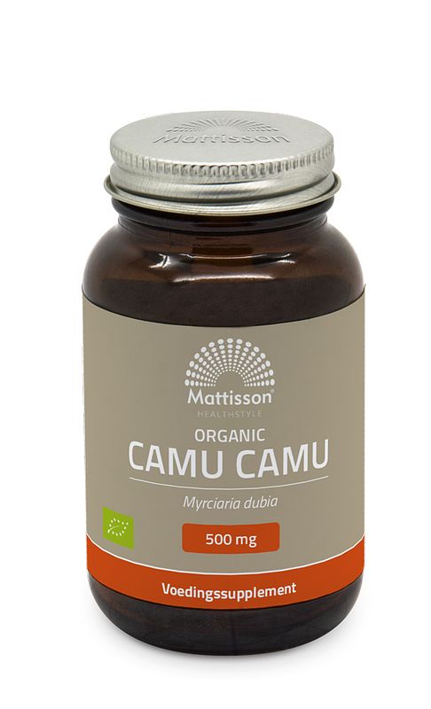 Foto van Mattisson healthstyle organic camu camu capsules