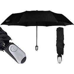 Foto van Fordig automatische stormparaplu - extra sterk - opvouwbaar - ø 110 cm - zwart
