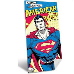 Foto van Superman american way - strandlaken - 70 x 140 cm - multi