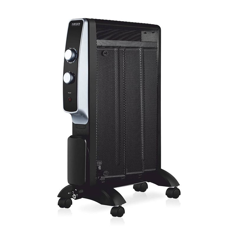 Foto van Verwarming haeger top mica black 1500 w