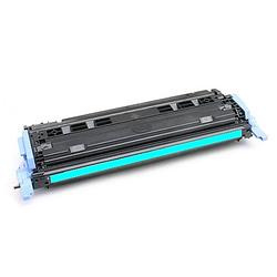 Foto van Inktmedia® -laser toner - geschikt hp q6001a toner cyaan