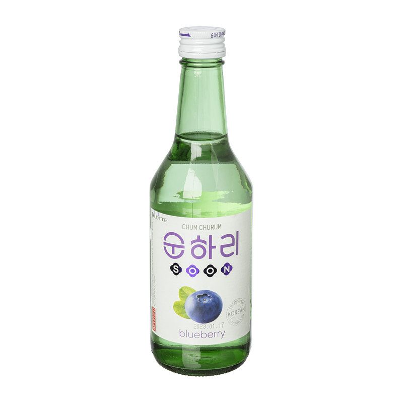 Foto van Chum churum soju - blueberry - 360 ml