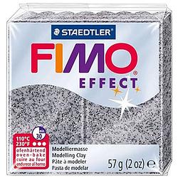 Foto van Staedtler fimo effect modelleerklei 57 gram graniet grijs