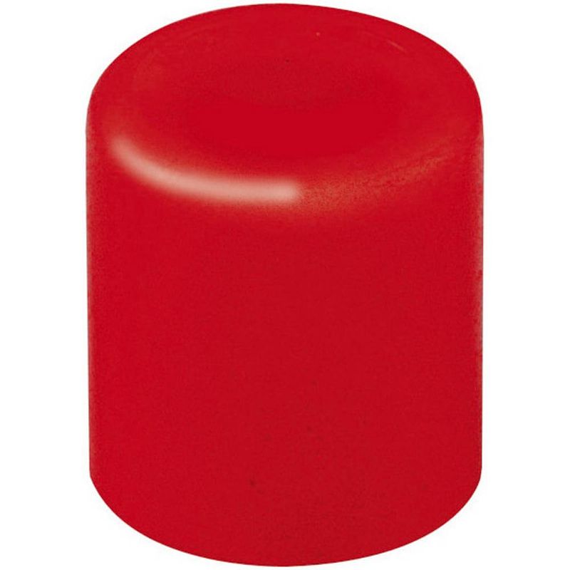 Foto van Mentor 1840.0021 drukknop rood (ø x h) 3.8 mm x 4 mm 1 stuk(s)