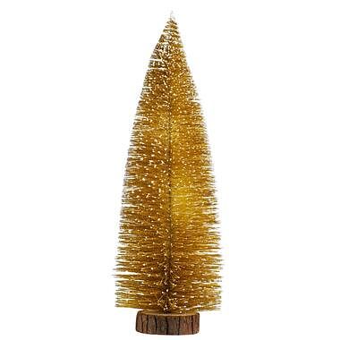 Foto van Kerstboom - goudkleurig - 40xø14 cm - leen bakker