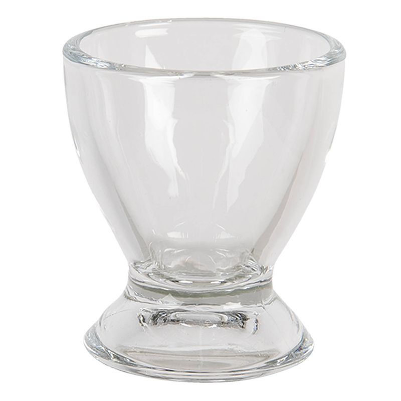 Foto van Clayre & eef eierdopje ø 5*6 cm transparant glas eierhouder eierhouder