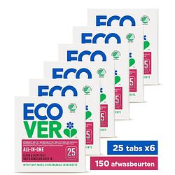Foto van Ecover vaatwastabletten - all in one - promopack 150 tabs