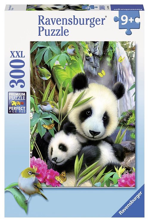 Foto van Ravensburger puzzel xxl lieve panda - 300 stukjes
