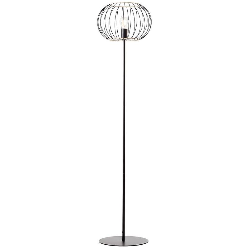 Foto van Brilliant silemia 93087/76 staande lamp e27 zwart (mat)