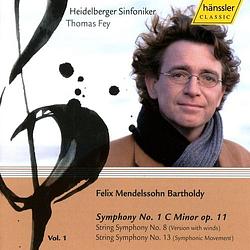 Foto van Symphony no.1/string symphonies nos - cd (4010276019367)