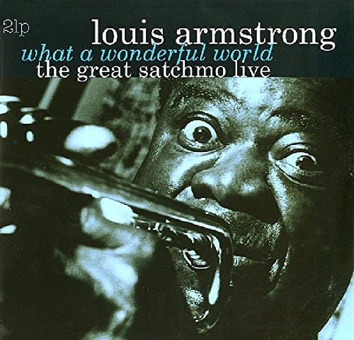 Foto van The great satchmo live - what a wonderful world (2lp) - lp (8712177064496)