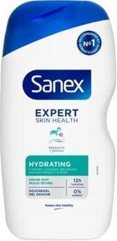 Foto van Sanex expert skin health hydrating douchegel 400ml bij jumbo