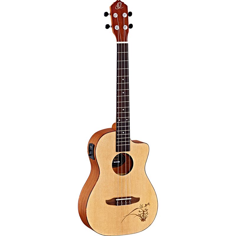 Foto van Ortega bonfire series ru5ce-ba bariton ukelele