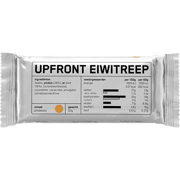 Foto van Upfront eiwitreep pindakaas 60g bij jumbo