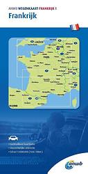 Foto van Anwb wegenkaart frankrijk 1. frankrijk - pakket (9789018048327)