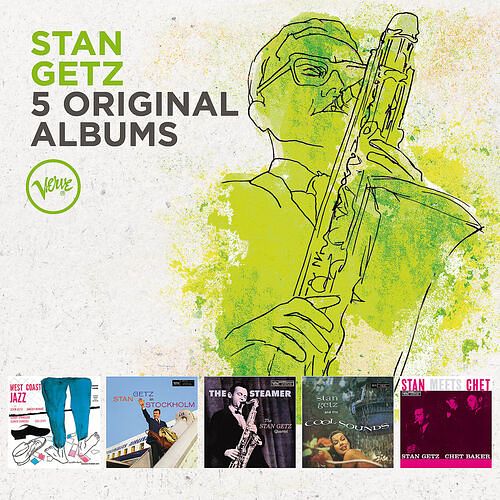 Foto van Stan getz 5 original albums - cd (0600753666241)