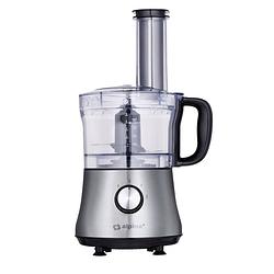 Foto van Alpina 3-in-1 foodprocessor - 1l - 600w - 2 snelheden - hakken, snijden en raspen - aluminium - zilver