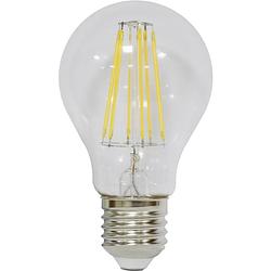 Foto van Lightme lm85137 led-lamp energielabel e (a - g) e27 peer 8 w = 75 w warmwit (ø x l) 60 mm x 104 mm filament / retro-led 1 stuk(s)