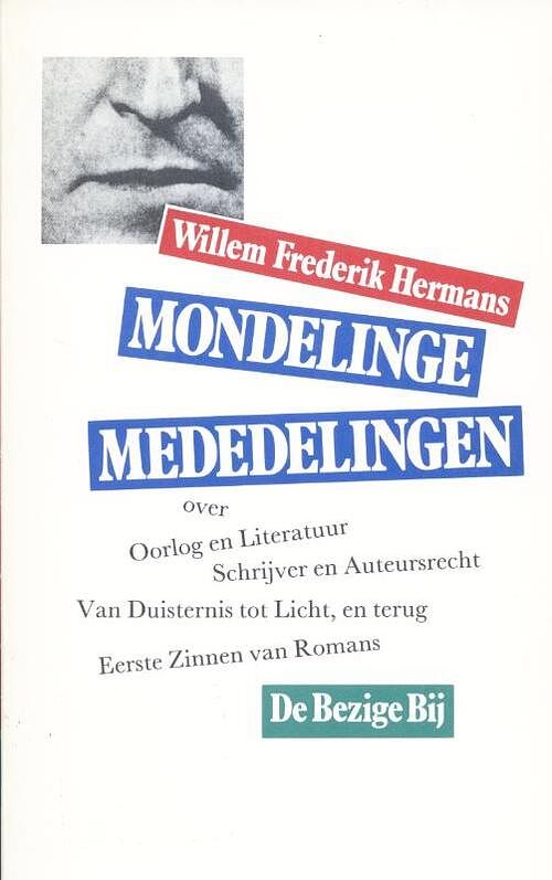 Foto van Mondelinge mededelingen - willem frederik hermans - ebook (9789023474104)